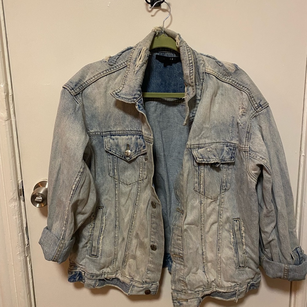 KSUBI distressed jean jacket, Medium